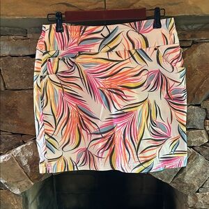 Lisette-L Montreal Tropical Print Women's Skort (with Spandex Shorts underneath)